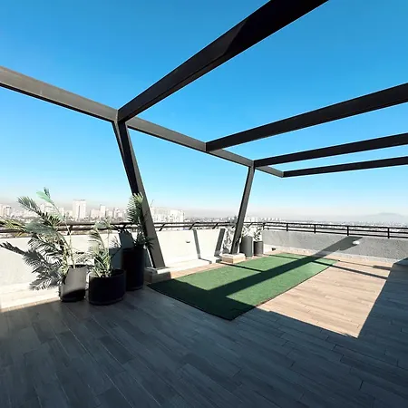 Apartamento Santiago I Ac I Terraza I Escritorio Para Trabajo